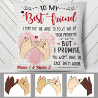 Personalized To My Bestie Pillow MR62 67O60 (Insert Included) thumb 1