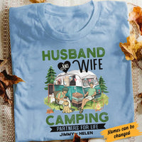 Personalized Camping  White T Shirt JN81 95O34 thumb 1