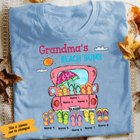 Personalized Mom Grandma Beach T Shirt MY131 30O58 thumb 1