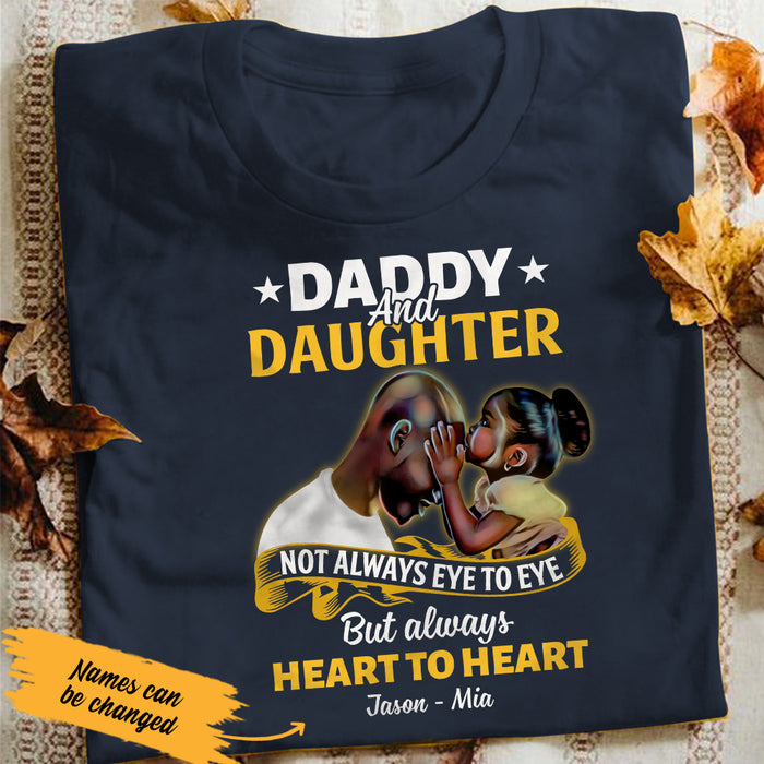 Personalized BWA Dad Heart To Heart T Shirt AG121 30O47 1