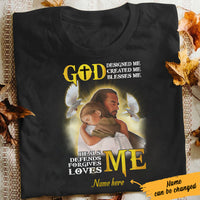 Personalized God Loves Me Child Of God T Shirt SB192 73O57 thumb 1