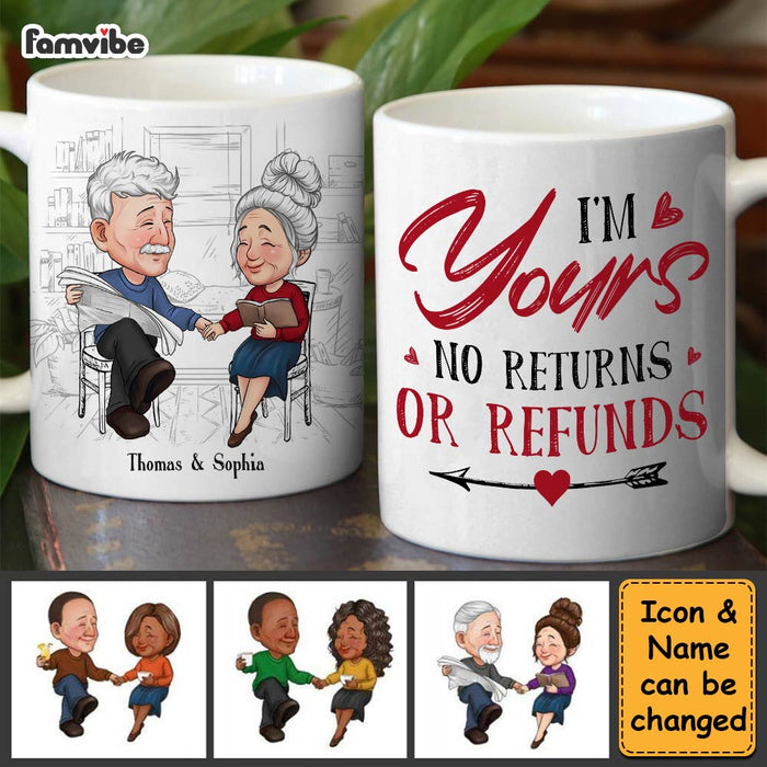 Personalized Couple Gift I'm Yours No Returns Or Refunds Mug 31121 1