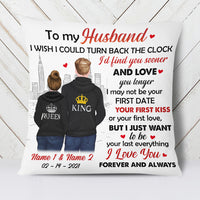 Personalized Letter To My Lover Couple Pillow MR82 73O34 (Insert Included) thumb 1