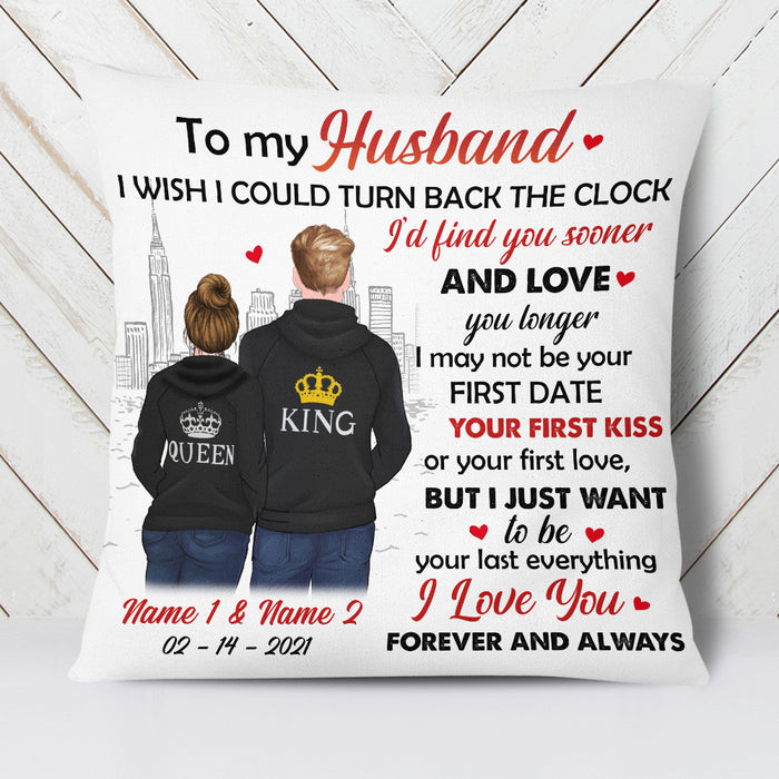 Personalized Letter To My Lover Couple Pillow MR82 73O34 (Insert Included) 1