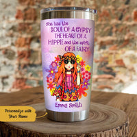 Personalized Hippie Women Tumbler JN181 65O58 thumb 1