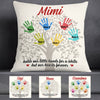 Personalized Grandma Handprint Tree  Pillow SB282 95O58 1