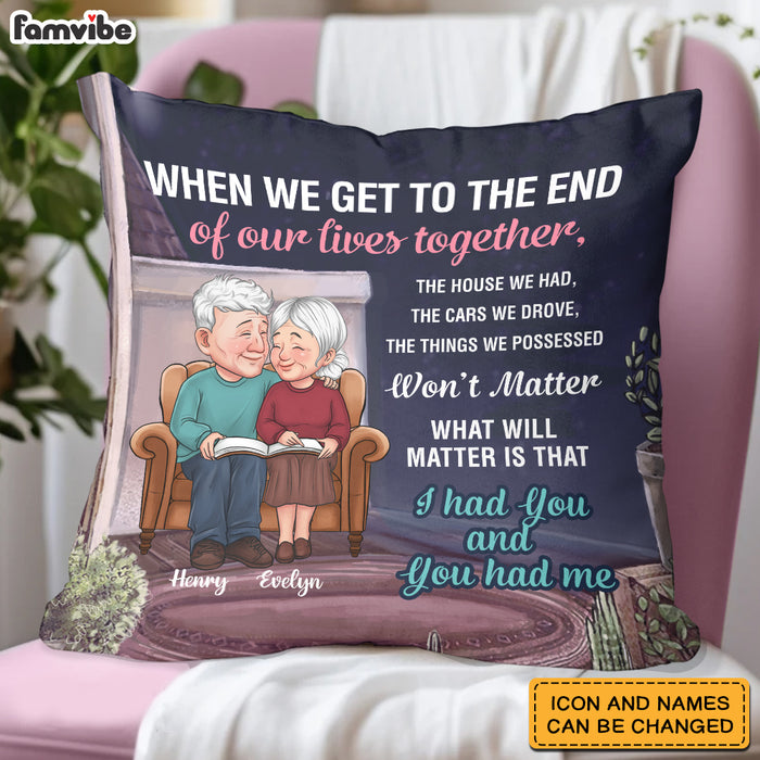 Personalized Couple The House We Had The Cars We Drove Pillow 31067 1