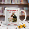 Personalized First Christmas Wedding Couple Mug OB51 65O34 1