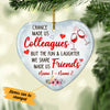 Personalized Colleagues Friends Christmas Ornament OB84 81O60 1