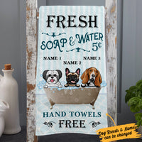 Personalized Dog Bath Towel  DB161 87O36 thumb 1
