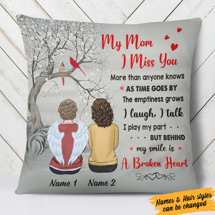 Personalized To Mom Memorial Pillow MR22 30O36 (Insert Included) 1