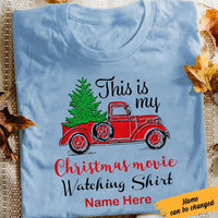 Personalized Christmas Movie Red Truck T Shirt NB62 81O57 thumb 1