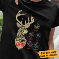 Personalized Gift For Hunting Dad Grandpa T Shirt AP221 65O60 thumb 1