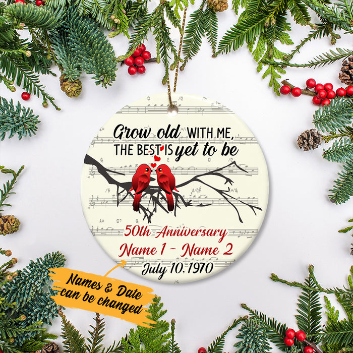 Personalized Forever Anniversary Ornament SB227 65O34 1