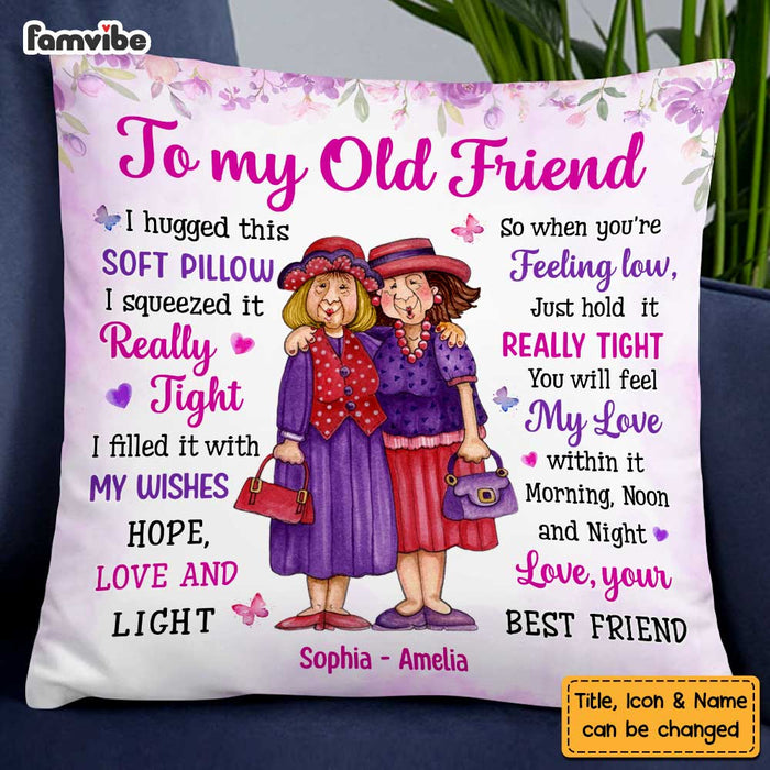 Personalized To My Friends Hug This Pillow OB253 30O47 1