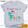 Personalized Grandmasaurus Colorful  Flower T Shirt - Hoodie - Sweatshirt AG246 58O53 1