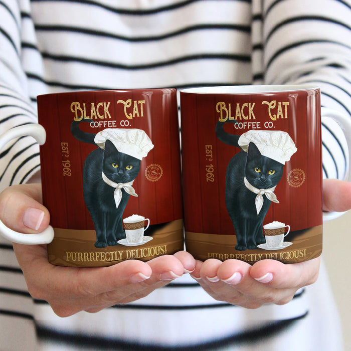 Black Cat Coffee Company Mug DB113 85O36 1
