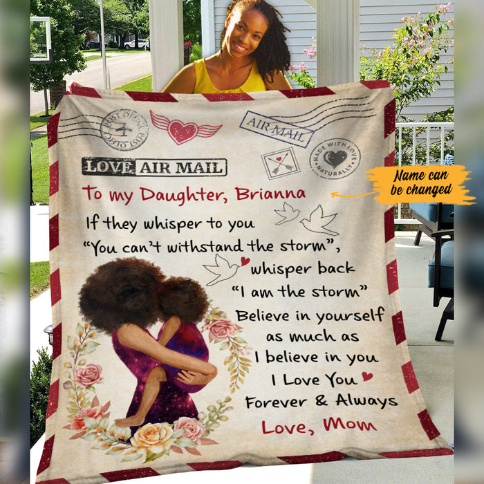 Personalized BWA Letter Fleece Blanket AG62 73O47 1