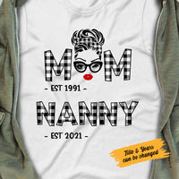 Personalized Mom Grandma T Shirt AP63 30O58 thumb 1