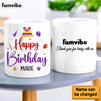 Personalized Happy Birthday To You! Wish You All The Best! Mug 28741 thumb 1