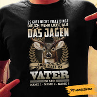 Personalized Vater Papa Jagd German Dad Hunting T Shirt AP145 67O60 thumb 1