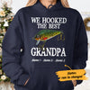 Personalized Dad Fishing  Black Hoodie MY151 95O36 1