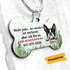 Personalized Dog Lost Hund German Bone Pet Tag AP93 81O58 1