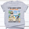 Personalized Dog Dad Beach T Shirt JL22 30O57 1