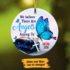 Personalized Memorial Butterfly Heaven Ornament OB271 99O60 1