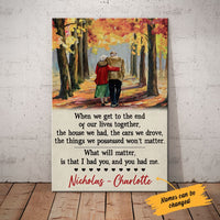 Personalized Husband And Wife Canvas JN231 85O53 thumb 1