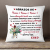 Personalized Grandma Abuela Spanish Pillow AP171 87O58 (Insert Included) 1