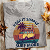 Surfing Keep It Simple White T Shirt JN153 95O36 1