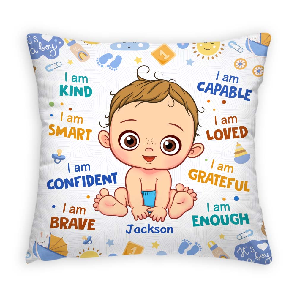 Personalized Gift For Baby I Am Kind Pillow 31447 Primary Mockup