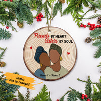 Personalized Sisters By Heart BWA Friends  Ornament SB211 29O58 thumb 1