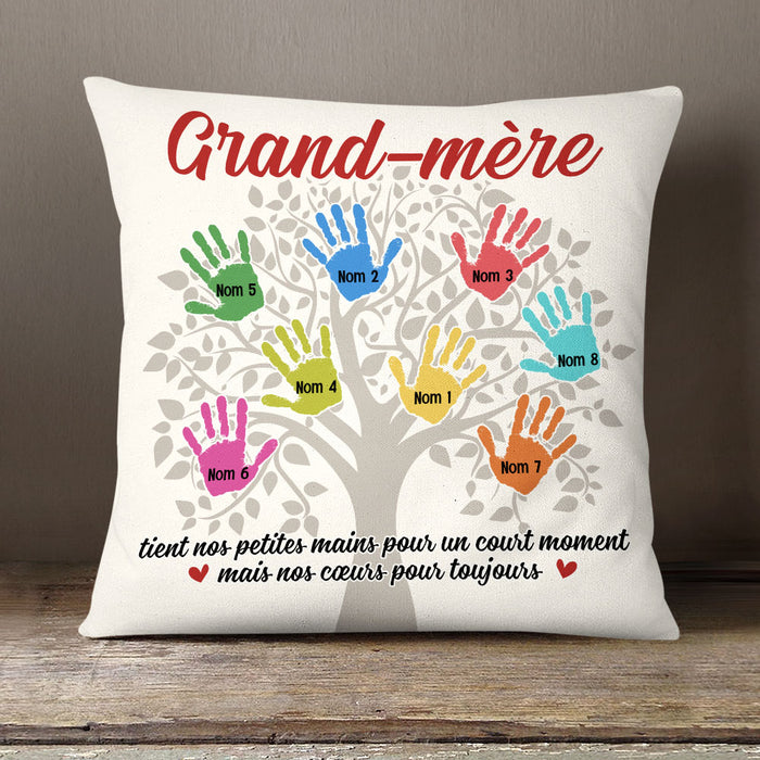 Personalized Mom Grandma Tree French Maman Mamie Pillow AP1513 95O58 1