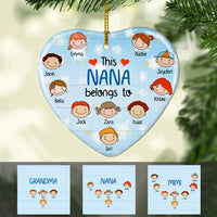 Personalized This Grandma Belongs  Ornament OB85 81O47 thumb 1