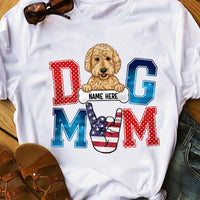 Personalized Dog Mom Dog Dad T Shirt MY61 73O36 thumb 1