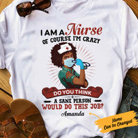 Personalized BWA Nurse Strong T Shirt JL232 27O57 thumb 1