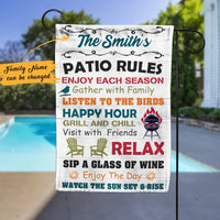 Personalized Patio Gardening Garden Flag JN244 85O47 thumb 1