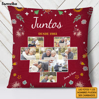 Personalized Couple Spanish Juntos Desde Pillow 30967 thumb 1