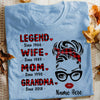 Personalized Mom Grandma Since T Shirt MR232 30O57 1