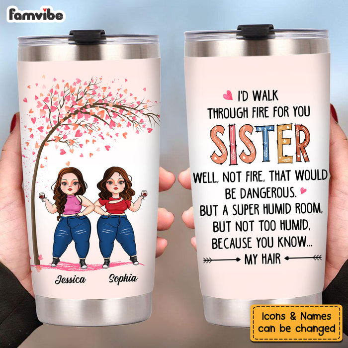 Personalized Gift For Friend Sisters Steel Tumbler 31089 1