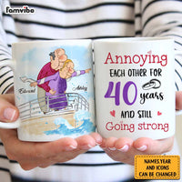 Personalized Couple Annoying Each Other Mug 30953 thumb 1