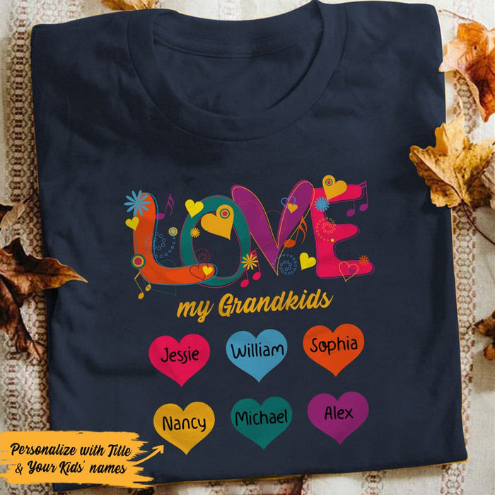 Personalized Grandma Mom T Shirt JN172 85O53 1