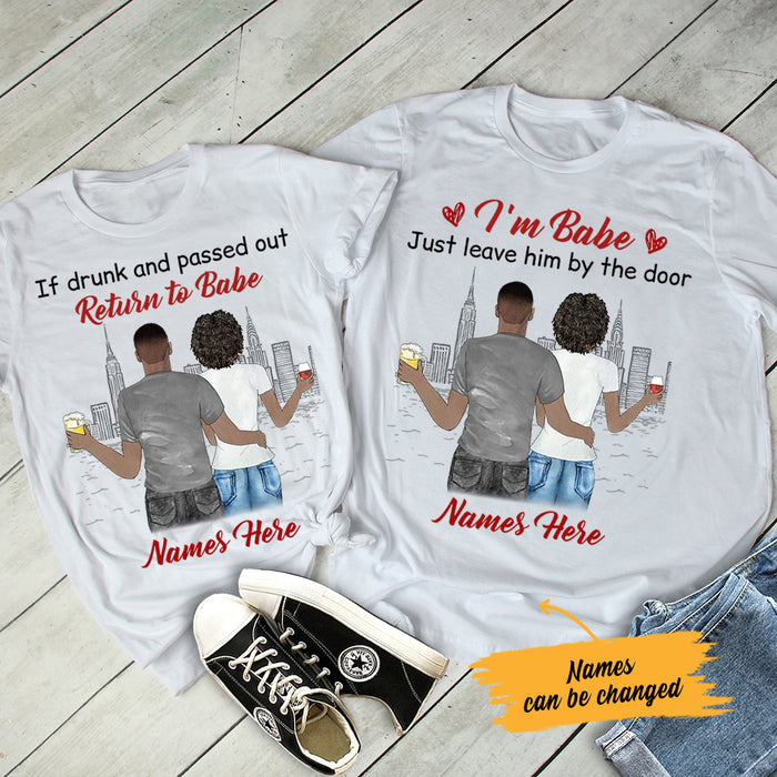 Personalized Return To Babe BWA Couple T Shirt SB114 85O34 1