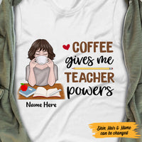 Personalized Teacher Coffee T Shirt JN82 26O47 thumb 1