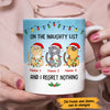Personalized Cats Regret Nothing Christmas MDF Mug OB291 73O47 1