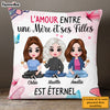 Personalized Gift For Mom Daughter French Pillow 30319 1