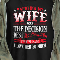 Couple Husband Wife Best Decision T Shirt  DB2512 81O57 thumb 1