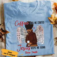 Personalized BWA Coffee Jesus T Shirt AG272 85O36 thumb 1